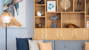 Sala de estar en el lobby