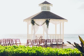 Área de bodas al aire libre