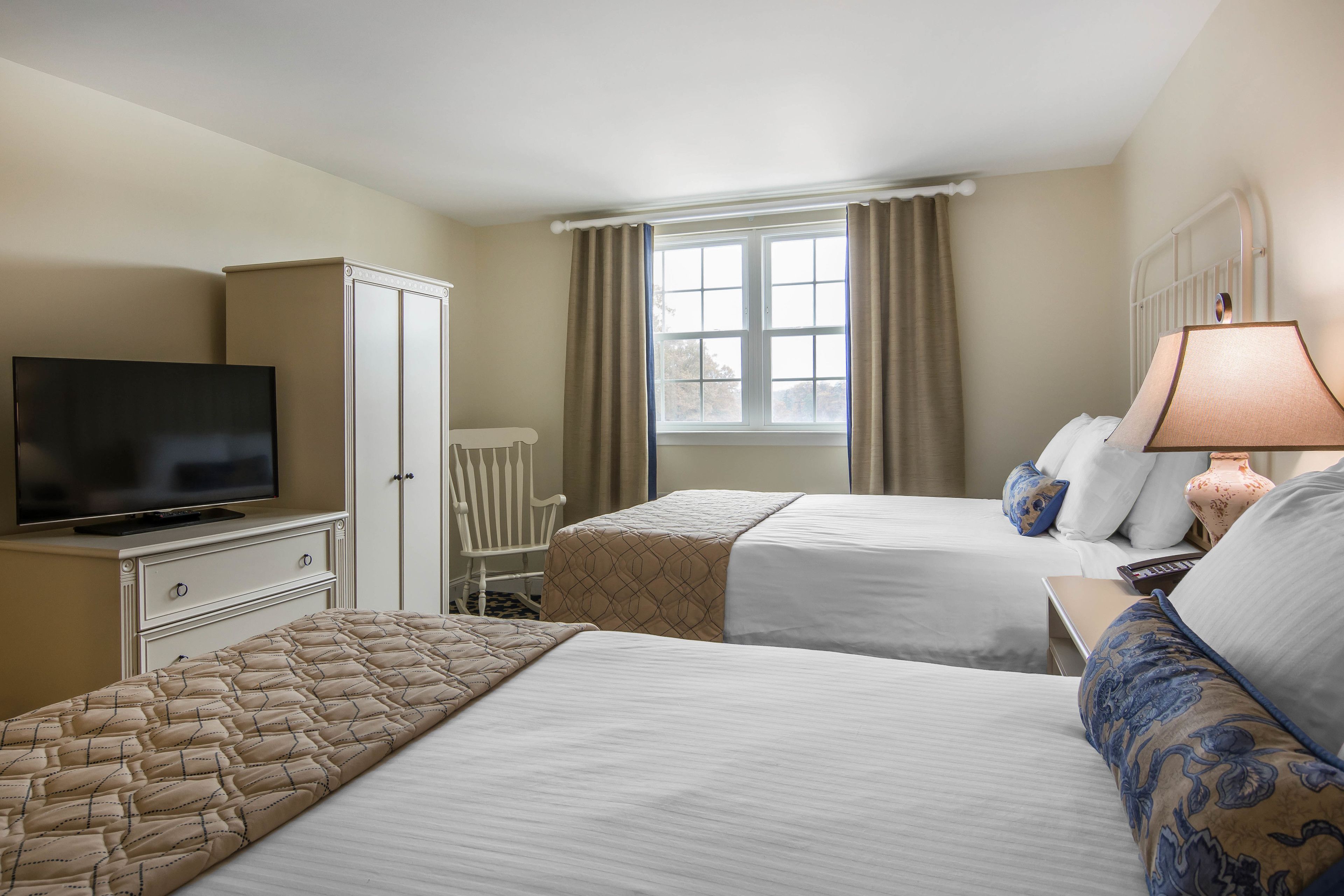 Standard Room, 2 Queen Beds | In-room safe, iron/ironing board, free WiFi, bed sheets