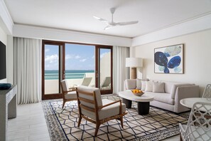 Beachfront King One Bedroom Suite at Rendezvous Beach | View from room
