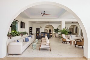 Lobby sitting area