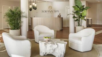Espace de soins pour les couples, sauna, bain Ă remous, hammam