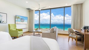 Ocean View Double Deluxe Room at Merrywing Tower | View from room