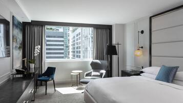 1 chambre, literie de qualité supérieure, couette en duvet d'oie