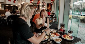 Daily buffet breakfast (AUD 25 per person)