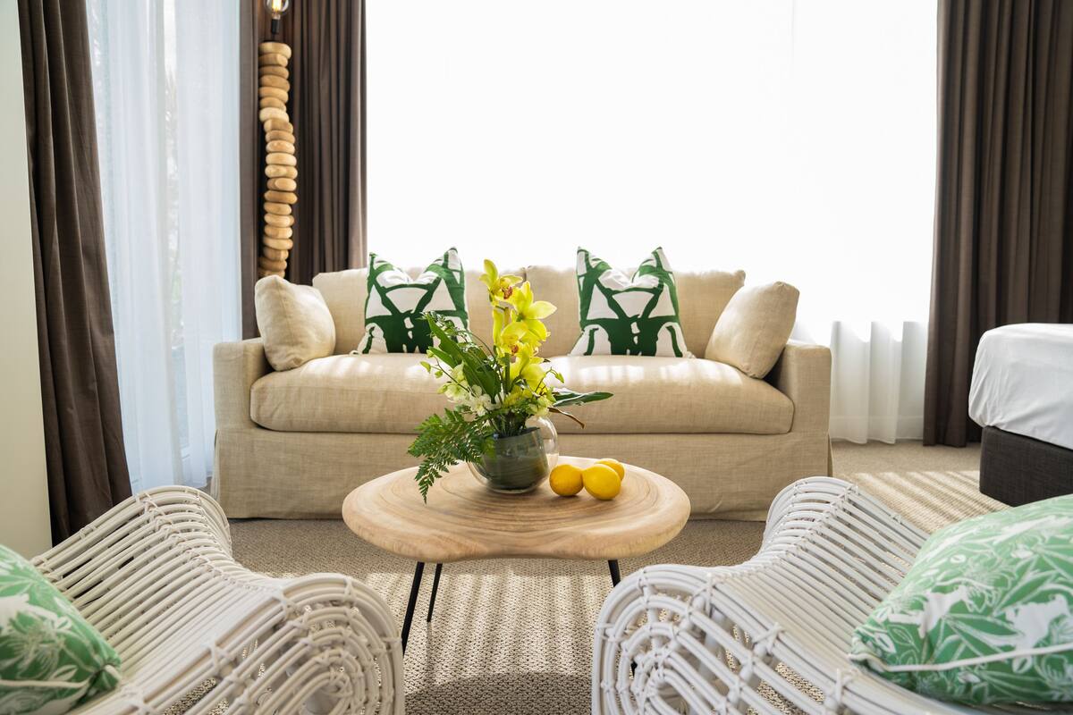 1 bedroom, in-room safe, blackout curtains, iron/ironing board