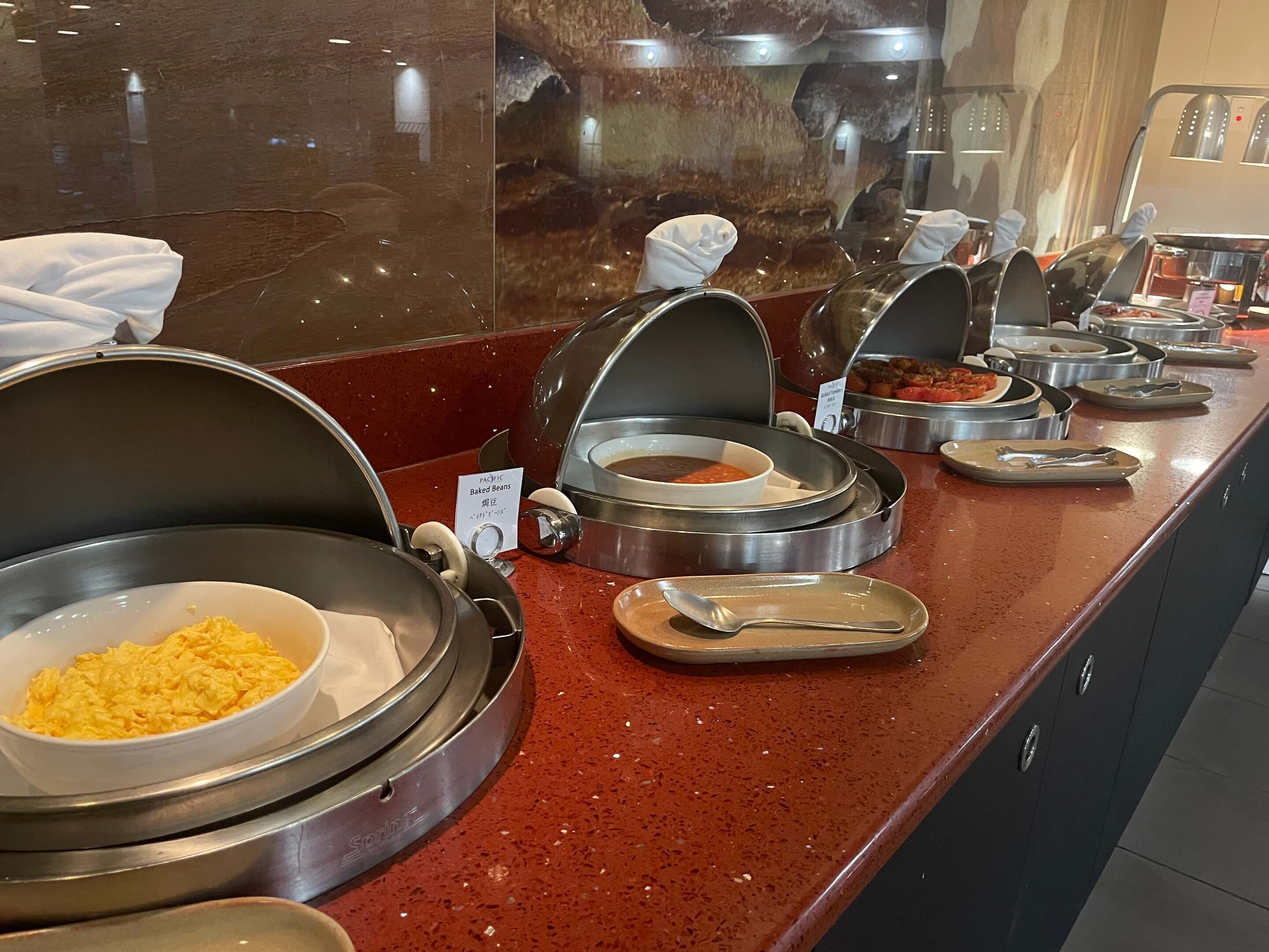 daily buffet breakfast (aud 25 per person)