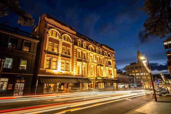 Front of property – evening/night