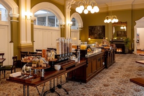 Daily buffet breakfast (AUD 34 per person)