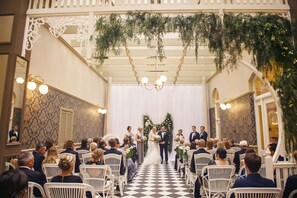 Indoor wedding