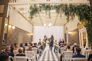 Indoor wedding