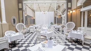 Dinner served, local cuisine