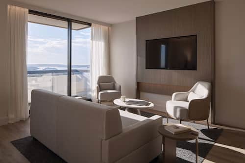 Couette en duvet, minibar, coffre-fort, bureau