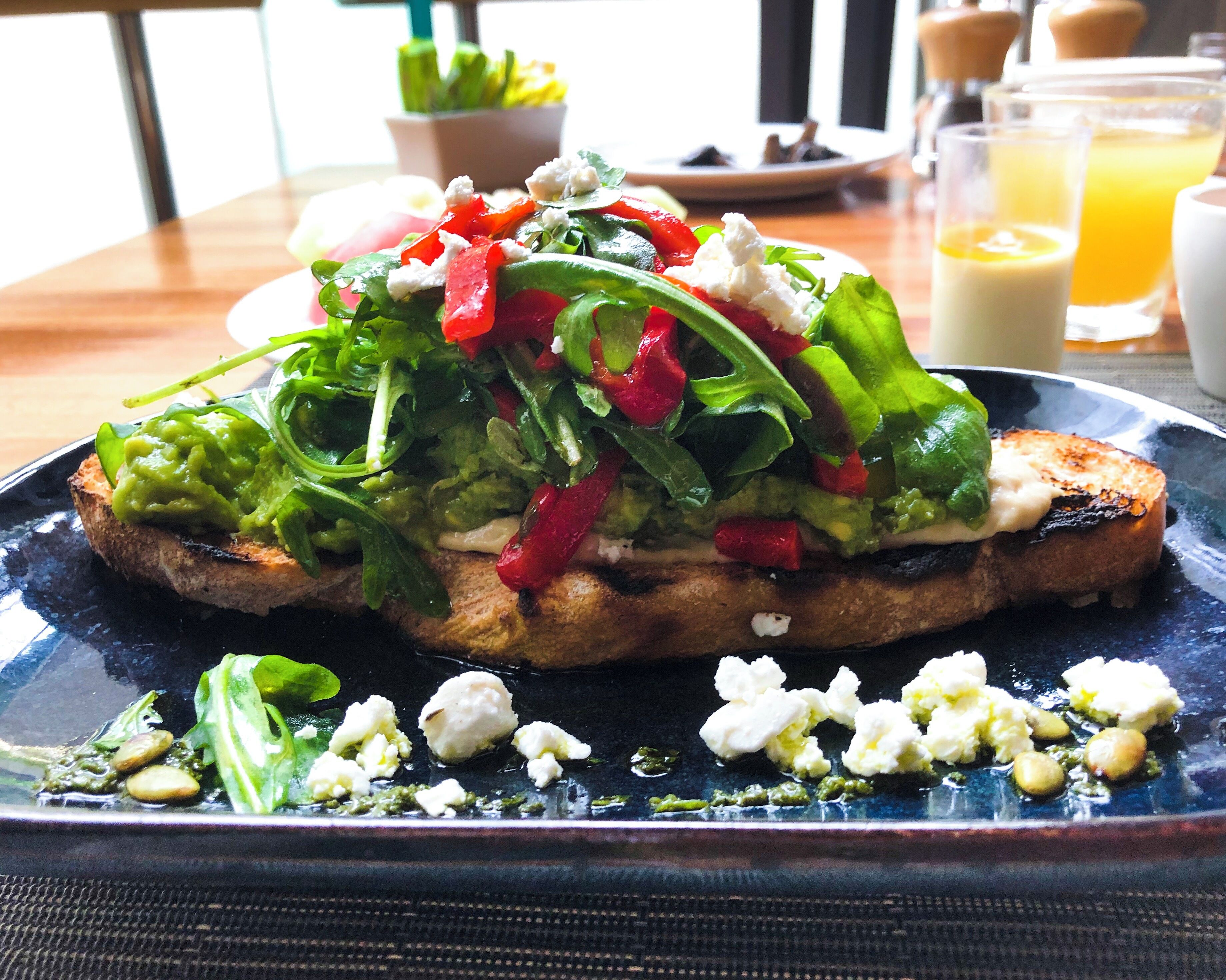 daily cooked-to-order breakfast (aud 39 per person)