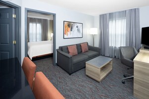 Suite, 2 Bedrooms | Premium bedding, desk, laptop workspace, blackout drapes