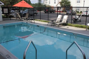 Seasonal outdoor pool