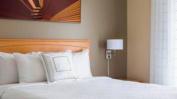 Ropa de cama de alta calidad, edredones de plumas, escritorio
