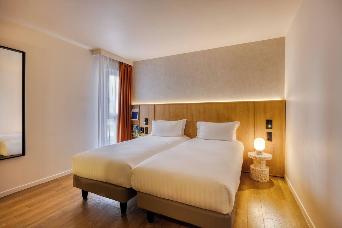 In-room safe, desk, blackout curtains, soundproofing