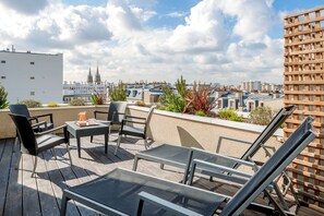 Terrasse sur le toit