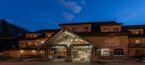 Front of property - evening/night