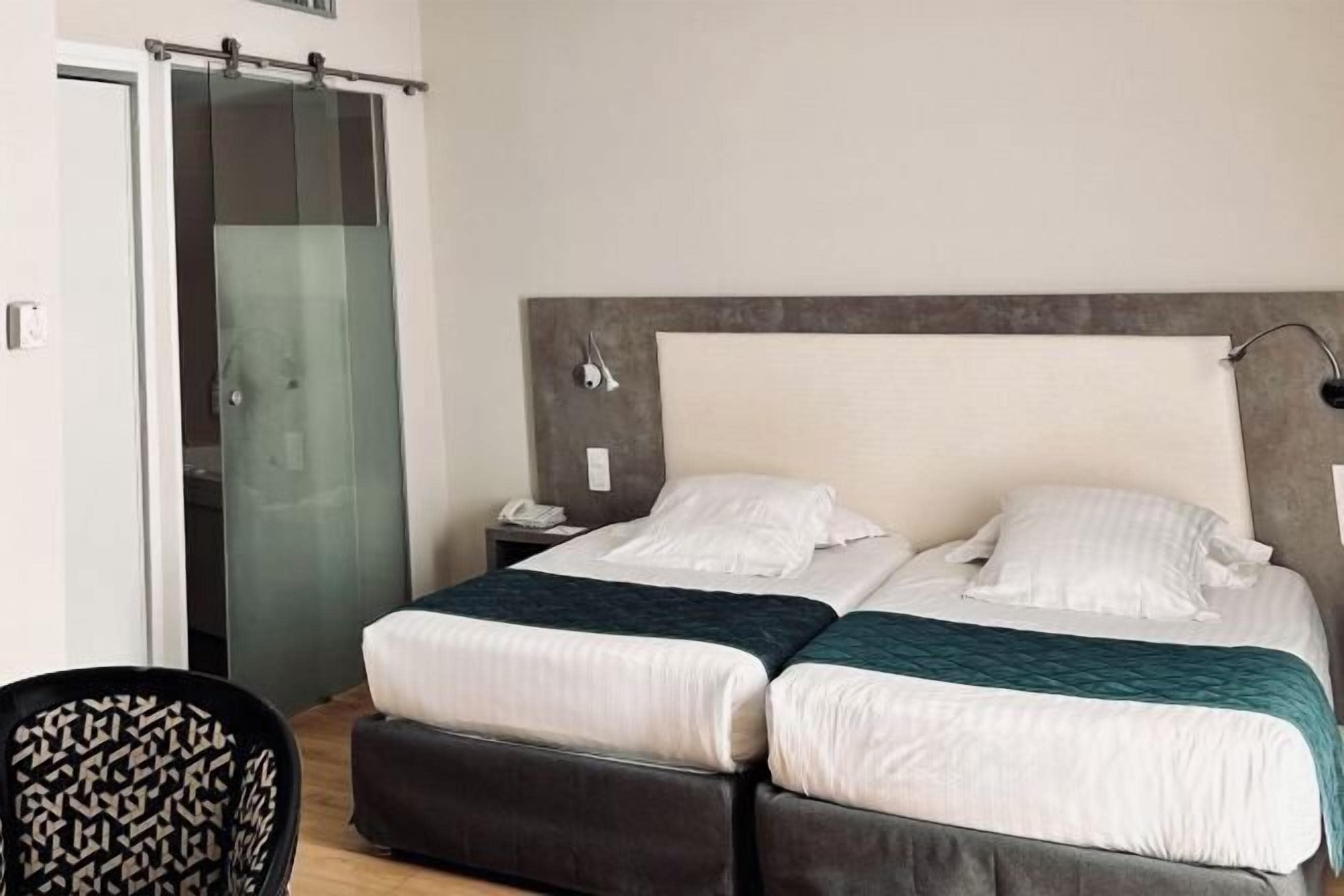 Free minibar, in-room safe, desk, blackout curtains