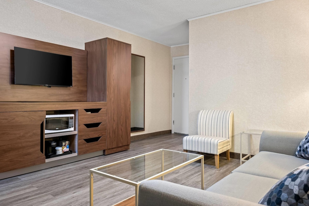 Executive Suite, 1 King Bed, Non Smoking (1 Bedroom) | Desk, blackout drapes, iron/ironing board, WiFi (free)