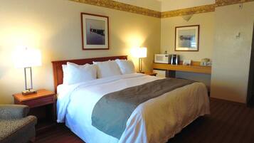 Standard-Einzelzimmer, 1 King-Bett | Verdunkelungsvorhänge, Bügeleisen/Bügelbrett, kostenloses WLAN