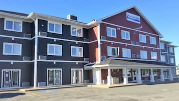Overnatningsstedets facade