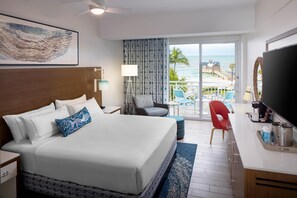 In-room safe, individually decorated, individually furnished, desk - The Reach Key West, Curio Collection by Hilton (Key West)