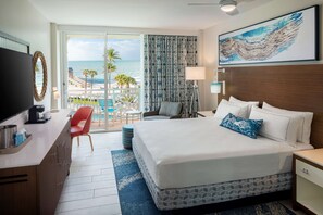 In-room safe, individually decorated, individually furnished, desk - The Reach Key West, Curio Collection by Hilton (Key West)