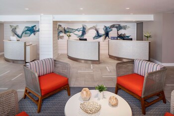 Reception area at The Reach Key West, Curio Collection by Hilton