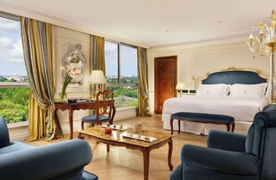 Junior Suite Villa Borghese Park View | 高級寢具、羽絨被、Tempur-Pedic 床墊、迷你吧