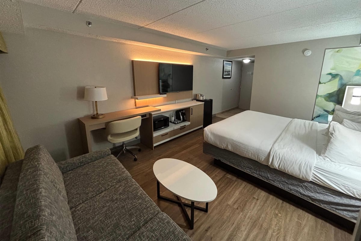Zimmer, 1 King-Bett und Schlafsofa, Nichtraucher, Turm