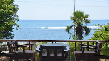 Uitzicht vanuit accommodatie