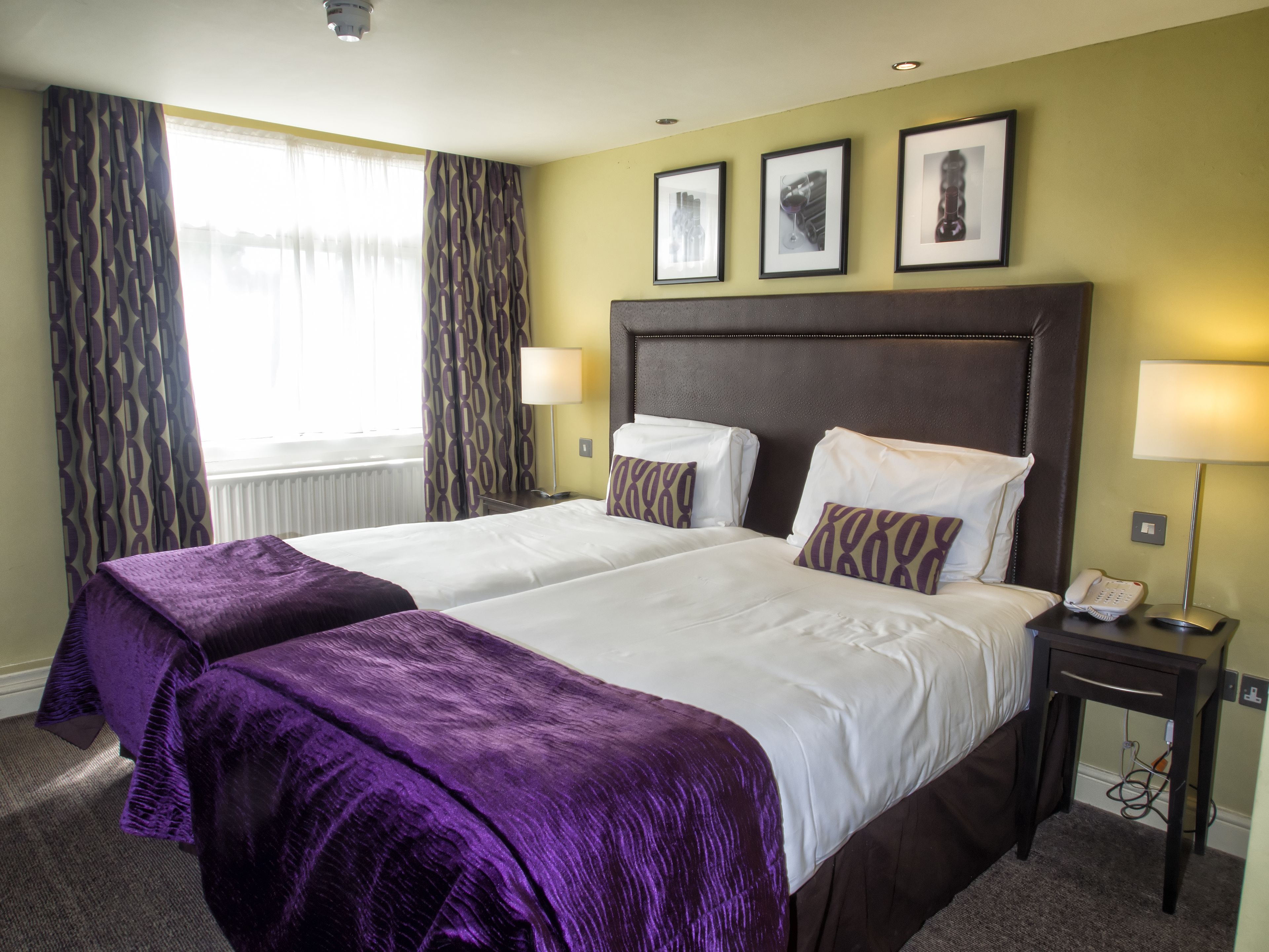 desk, blackout curtains, iron/ironing board, free wifi