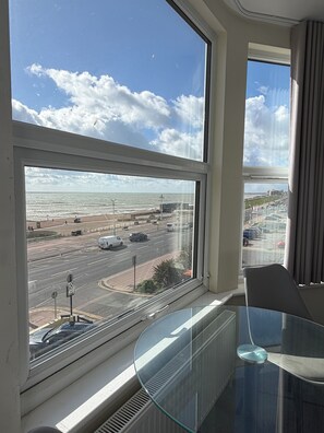 Triple Room, Multiple Beds, Sea View | Beach/ocean view