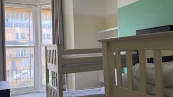 In-room safe, iron/ironing board, travel crib, free WiFi