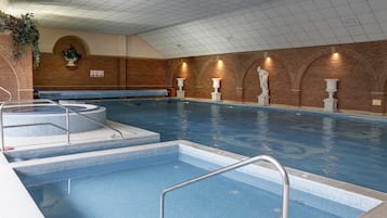 Indoor pool, outdoor pool
