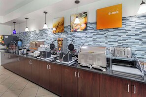 Free daily full breakfast 