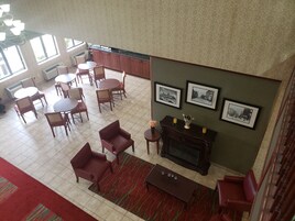 Sala de estar en el lobby