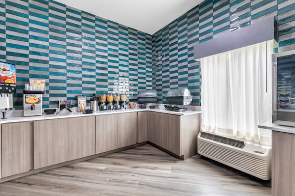 Petit déjeuner buffet compris tous les jours