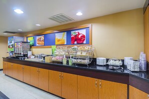 Free daily on-the-go breakfast