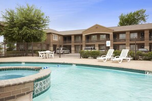 Seasonal outdoor pool