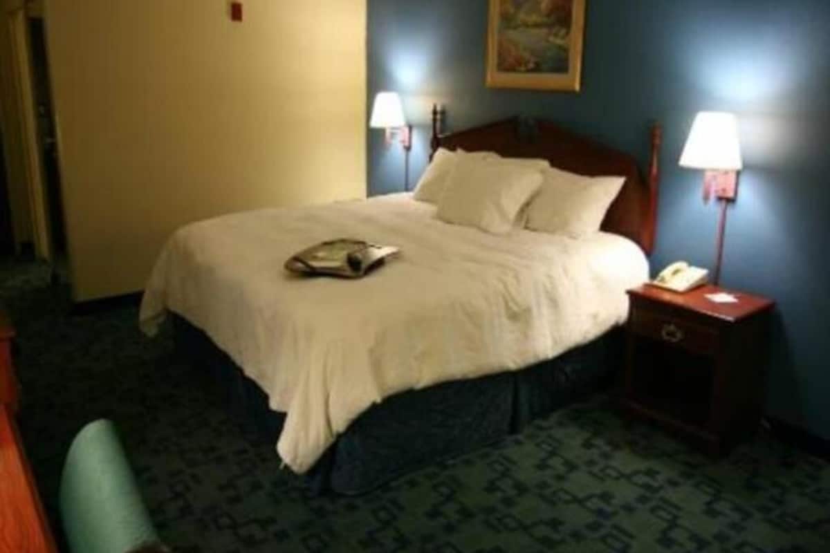 In-room safe, desk, blackout curtains, iron/ironing board