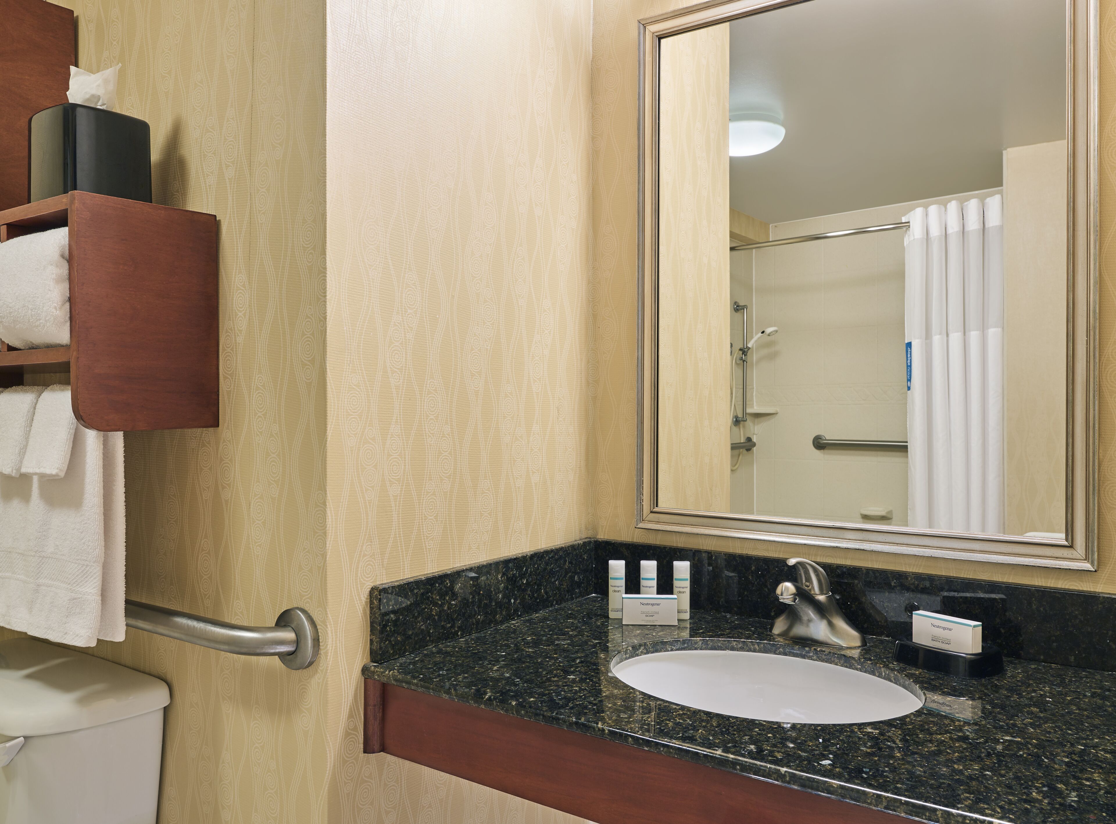 individually furnished, laptop workspace, blackout curtains