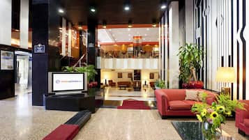 Sala de estar en el lobby