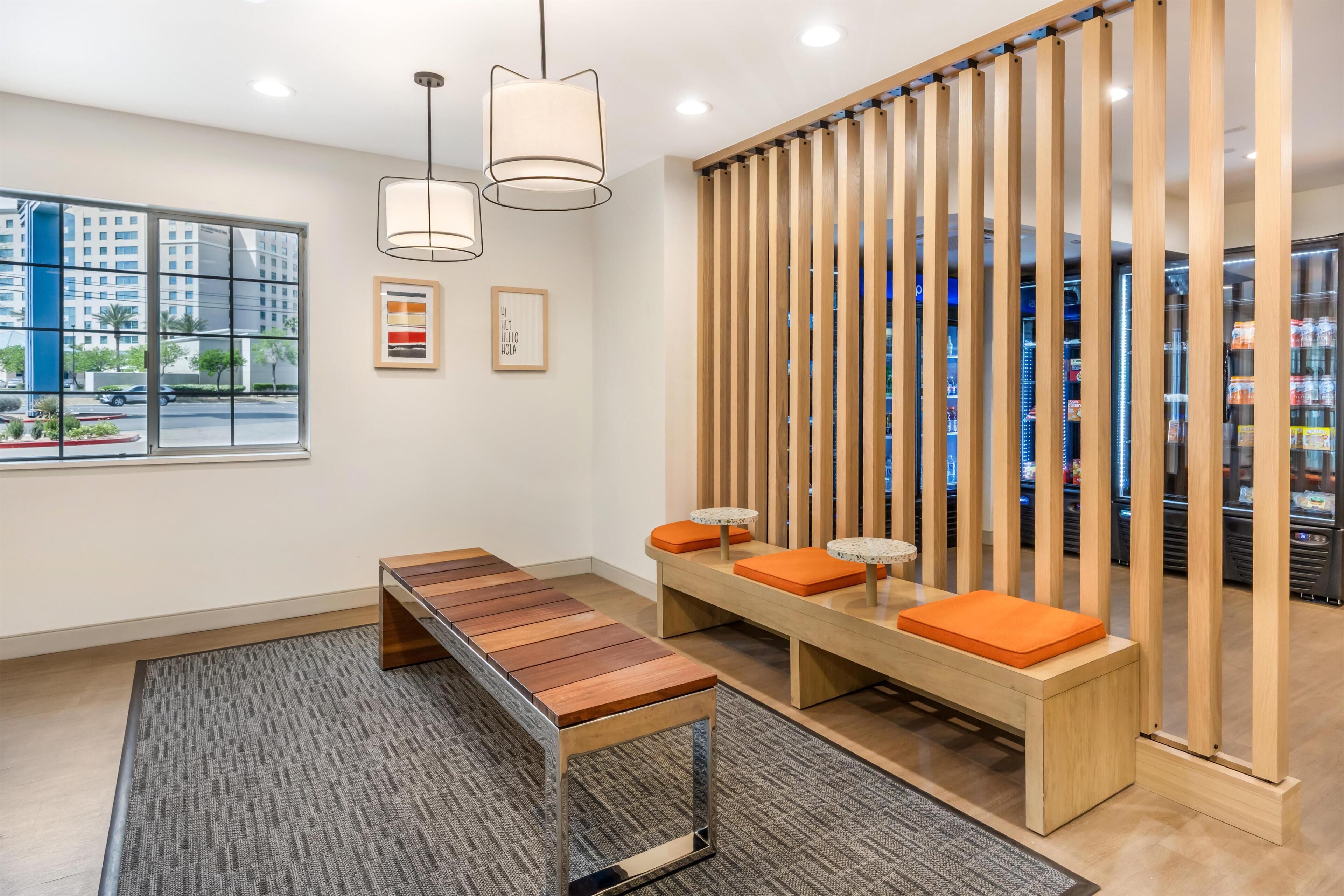 Zona de estar del vestíbulo