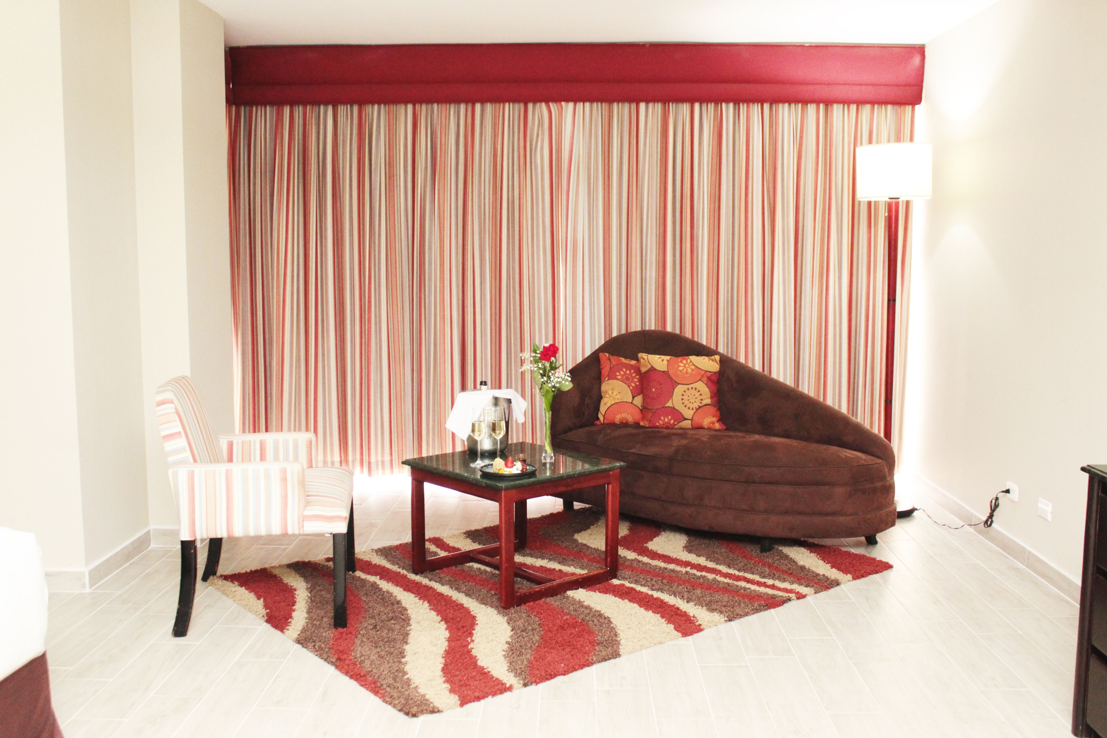 junior suite | living area | 32-inch lcd tv with satellite channels, tv