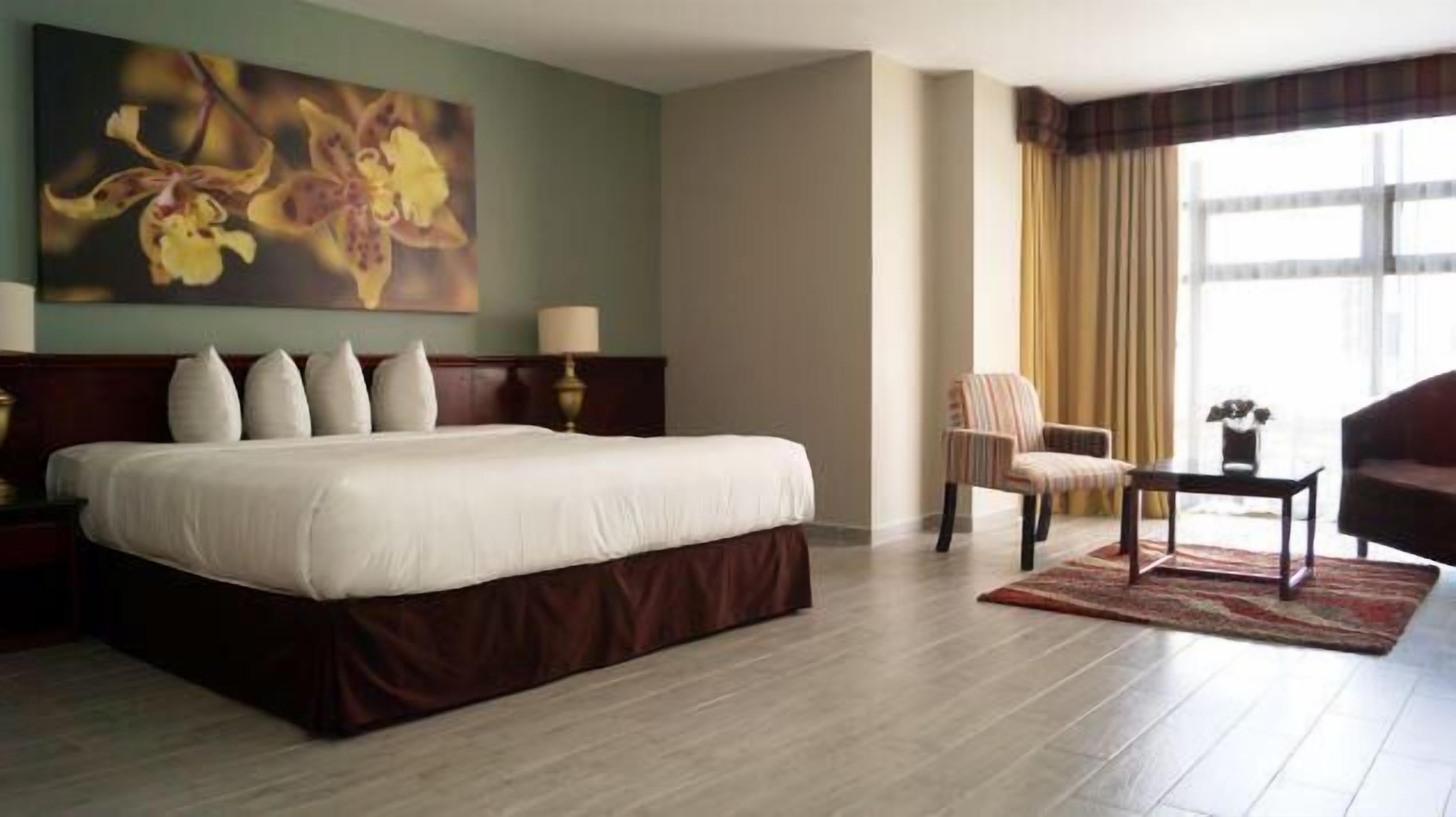 Roupas de cama premium, edredons de pluma, cofres nos quartos