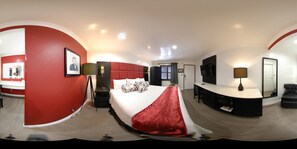 Standard Room, 1 King Bed | Iron/ironing board, free WiFi, bed sheets, alarm clocks - Legend Hotel Hollywood (Los Angeles)